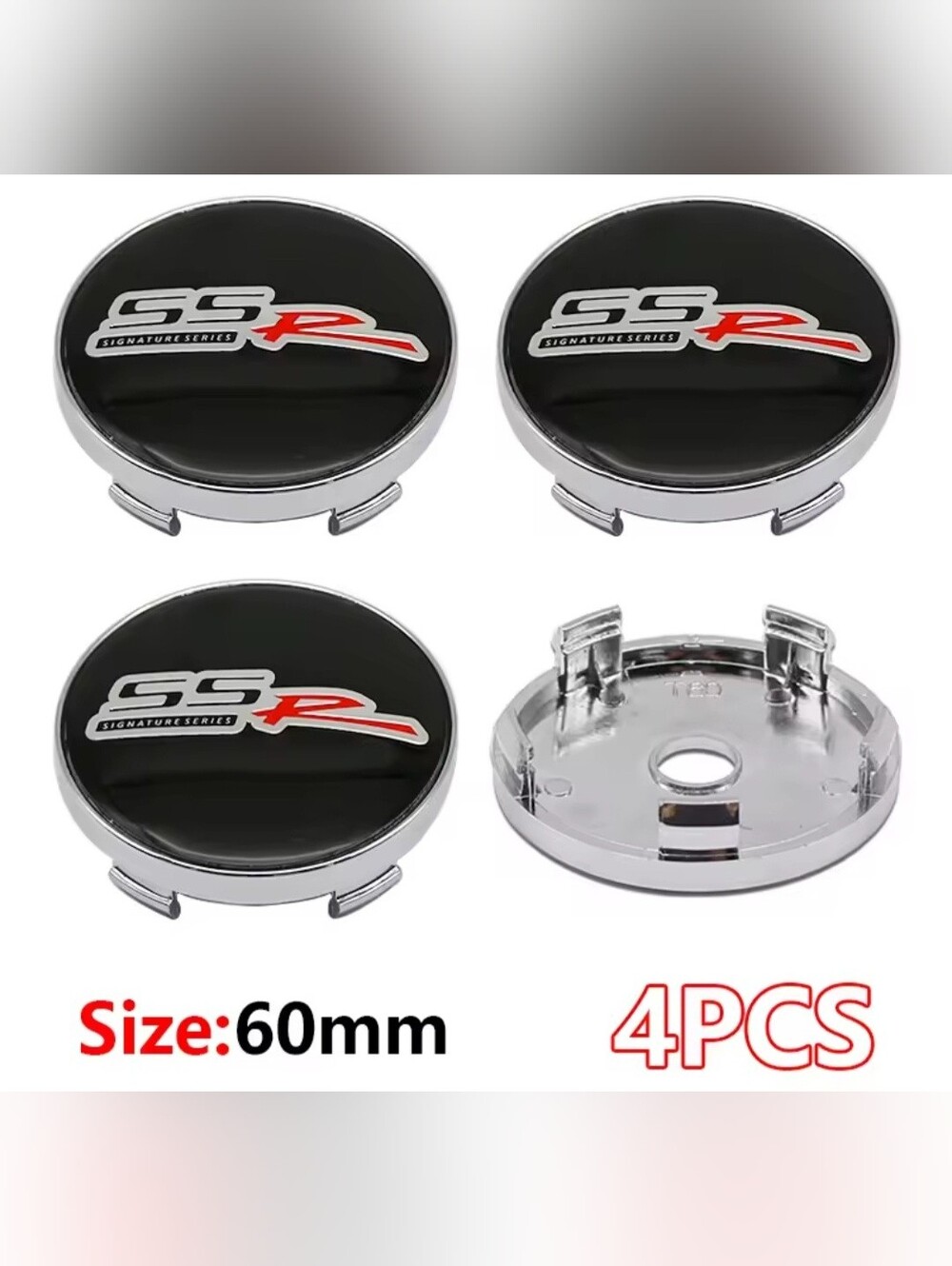 60mm Rim Center Caps Chevrolet Cruze Captiva Lacetti Spark Aveo Orlando Camaro
